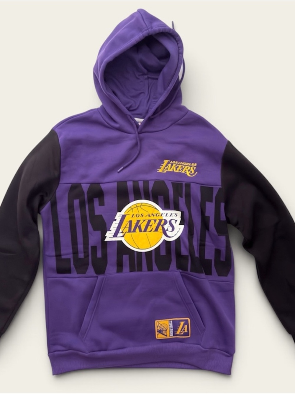 Ultra GAME Los Angeles Lakers Hoodie Men’s Purple Black Basketball Pullover